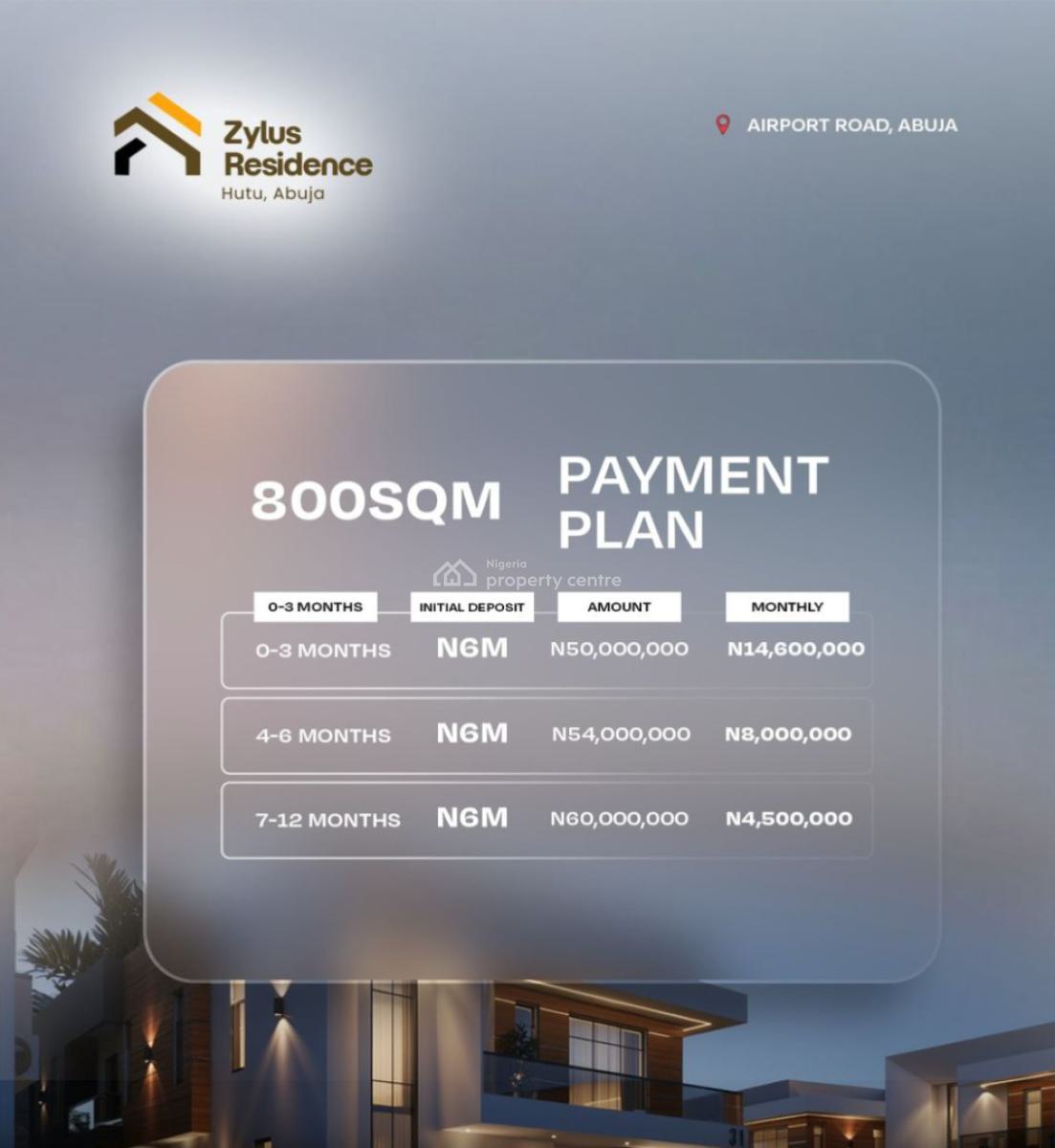 a Well Positioned and Secured Buy and Build Land at Zylus Residence, The Heart of Hutu, Lugbe District, Abuja, Residential Land for Sale