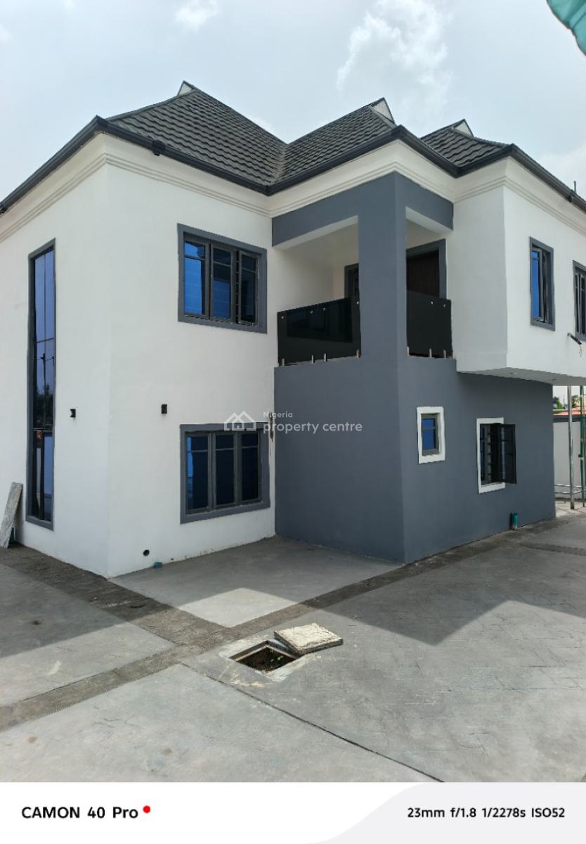 Fantastic Newly Built 6 Bedroom Duplex, Felele Straight, Challenge, Ibadan, Oyo, Detached Duplex for Sale