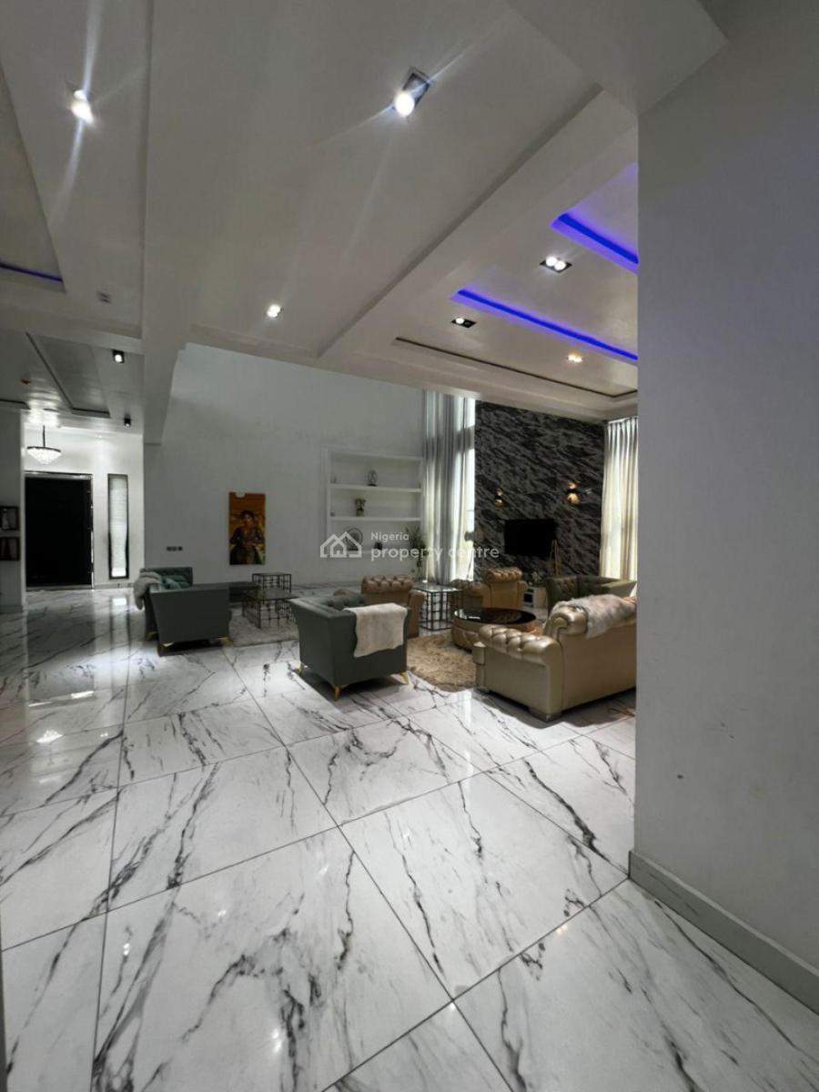 Contemporary 5 Bedfully Detached + Bq, Pinnock Beach Estate, Lekki, Lagos, Detached Duplex for Sale