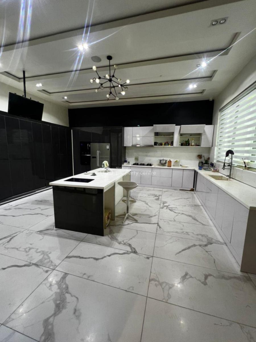 Contemporary 5 Bedfully Detached + Bq, Pinnock Beach Estate, Lekki, Lagos, Detached Duplex for Sale