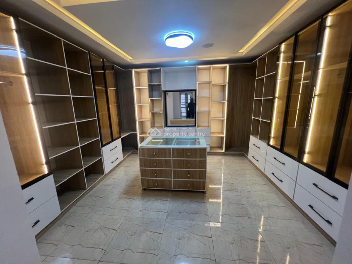 a Newly Built, Luxury 5 Bedroom Fully Detached Duplex, with 2 Room Bq, Chevron, Lekki, Lagos, Detached Duplex for Sale