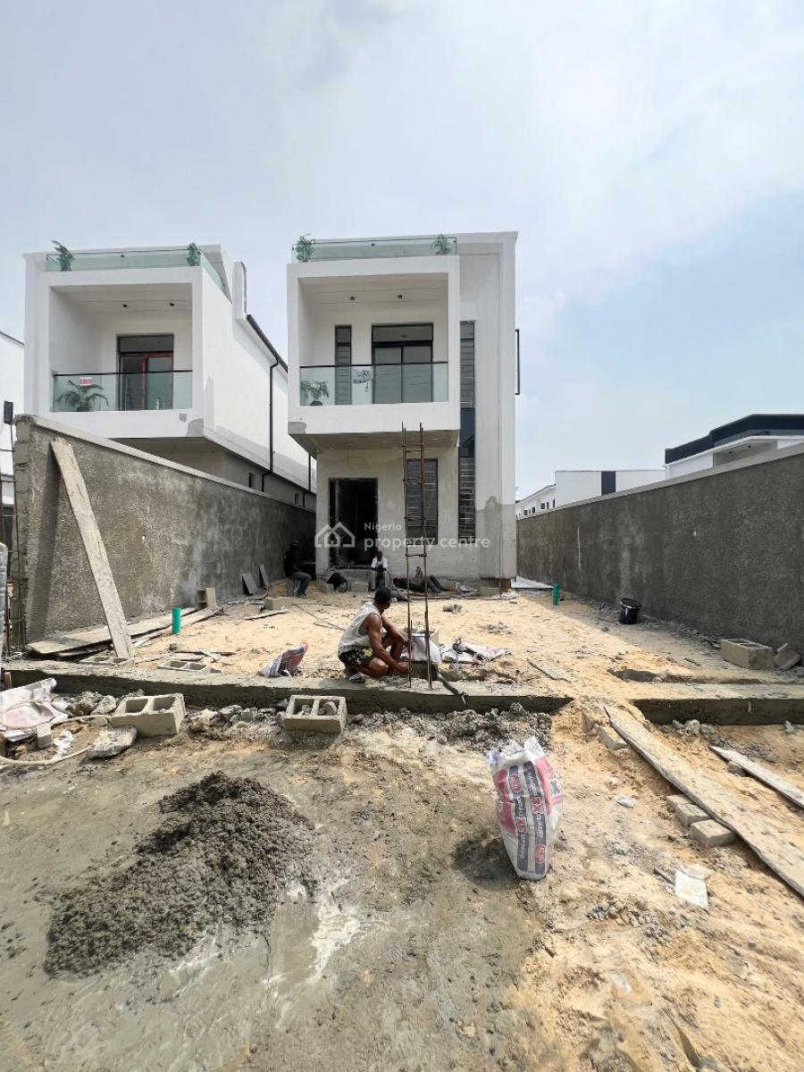 Contemporary 5 Bedrooms Terraced Duplex, Lbs, Ajah, Lagos, Terraced Duplex for Sale