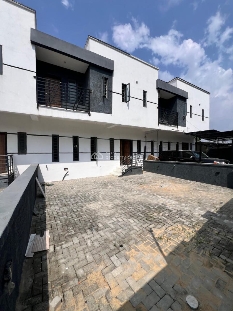 Newly Built 3 Bedroom Terrace Duplex with Bq, Thomas Estate, Ajah, Lagos, Terraced Duplex for Rent