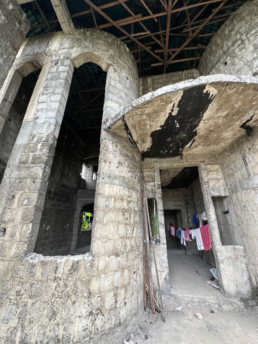 Carcass 7 Bedrooms Duplex, Sunrise Estate, Rumuodara, Port Harcourt, Rivers, Detached Duplex for Sale