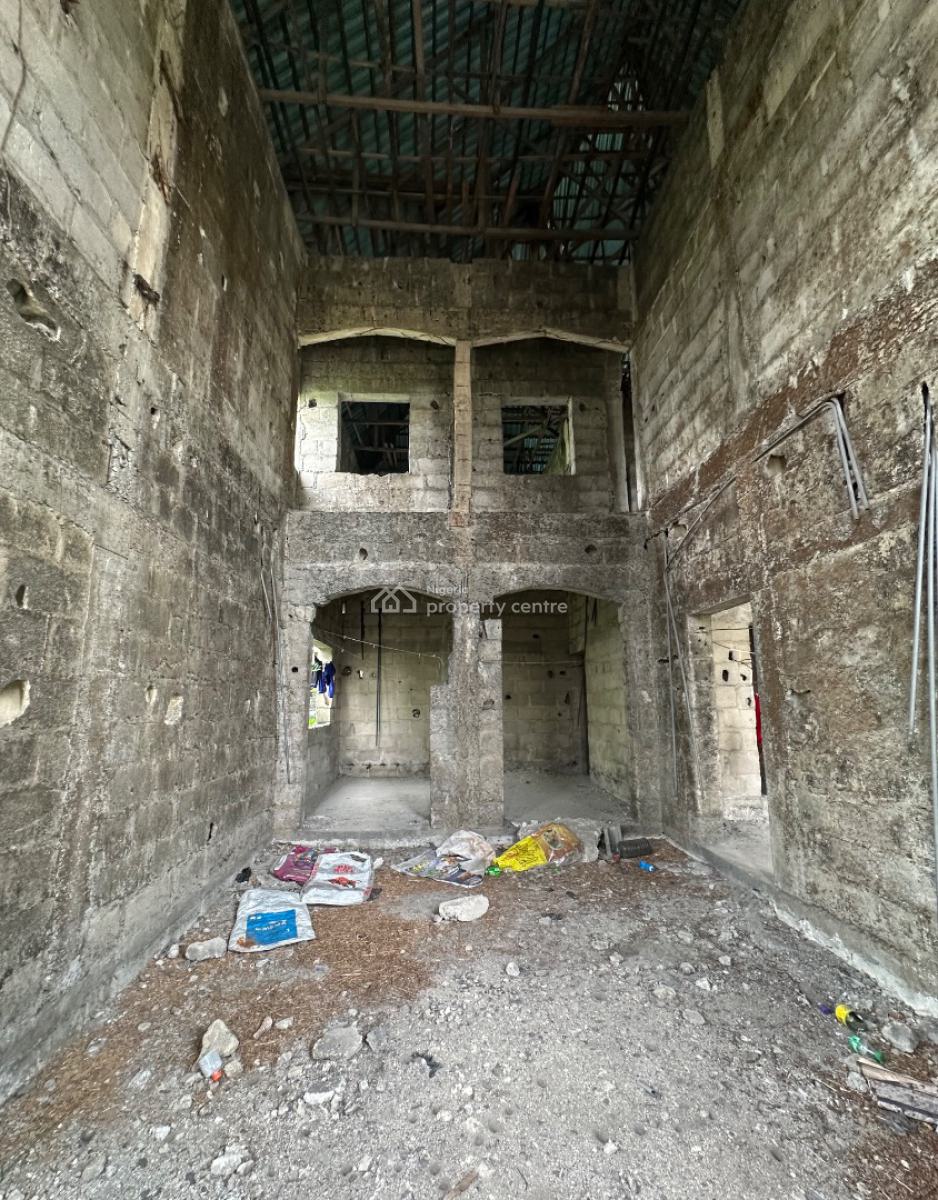 Carcass 7 Bedrooms Duplex, Sunrise Estate, Rumuodara, Port Harcourt, Rivers, Detached Duplex for Sale