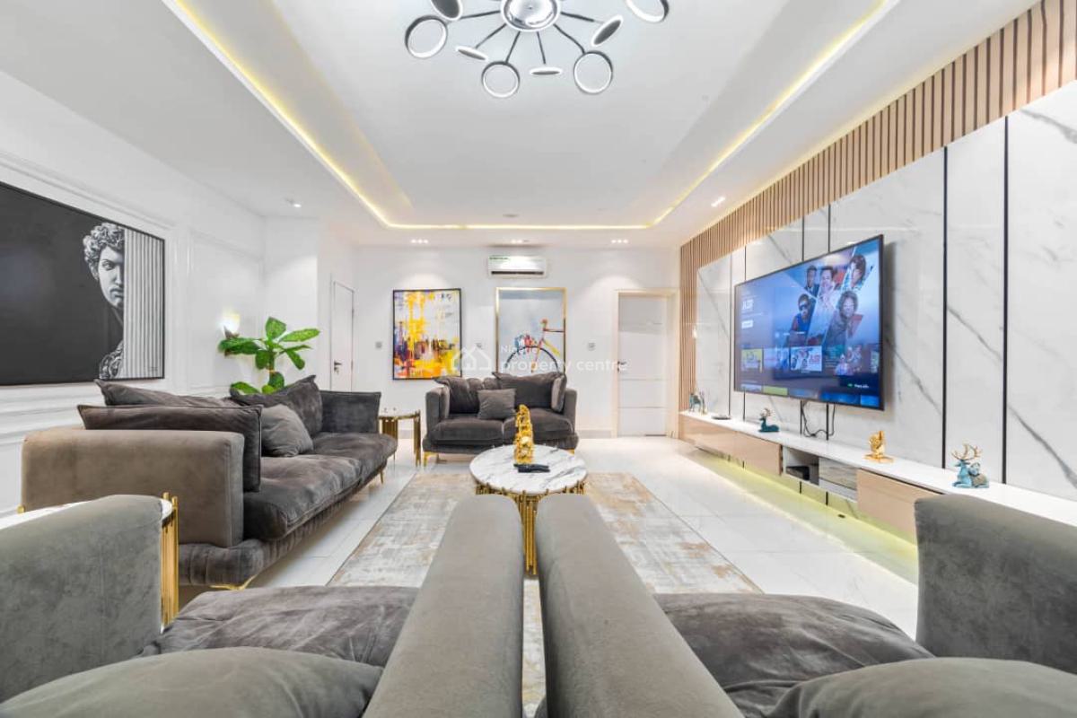 Brand New Luxury 3-bedroom Apartment with a Ps5 Gam, Lekki Phase 2, Lekki, Lagos, Flat / Apartment Short Let