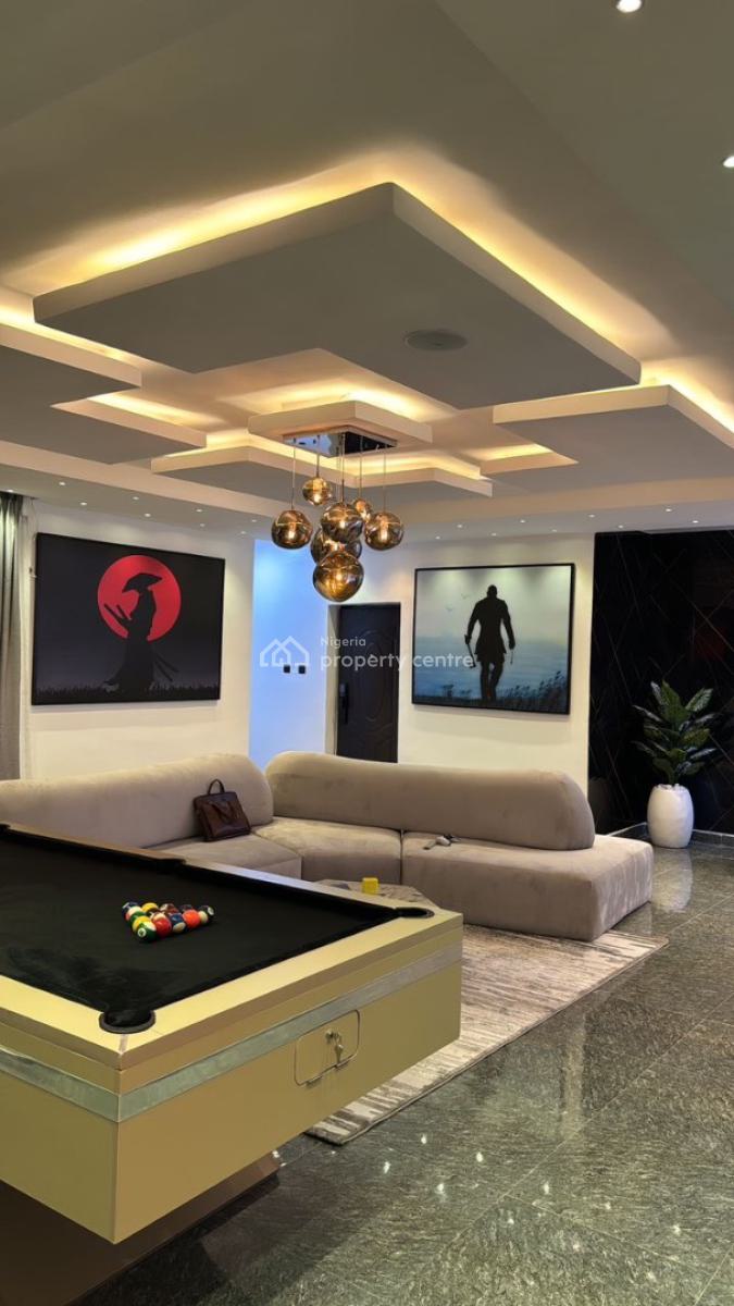 Brand New Luxury 3-bedroom Apartment with a Ps5 Gam, Lekki Phase 2, Lekki, Lagos, Flat / Apartment Short Let