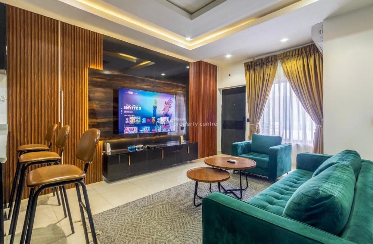 Luxury Three Bedroom Apartment with Pool and Gym,sea View, Lekki Phase 2, Lekki, Lagos, Flat / Apartment for Rent