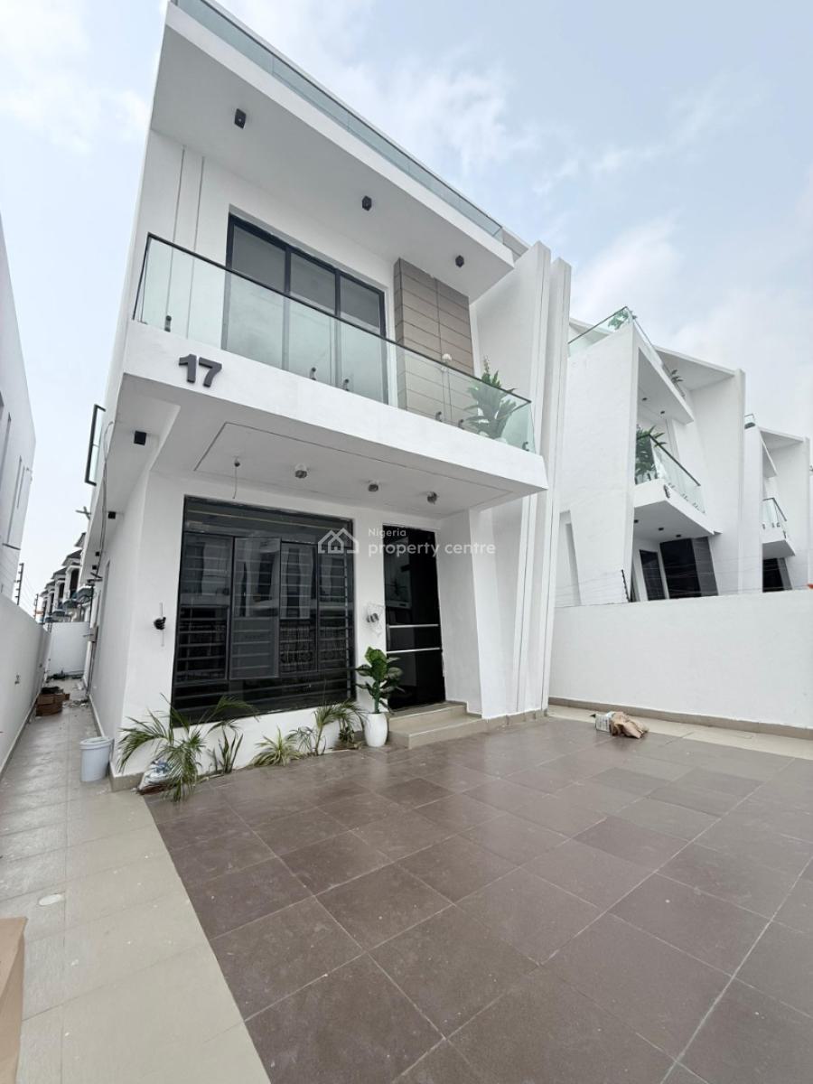 Self Service 4bedroom Semi Detached Duplex with Bq, Orchid Road By Jj Apartment, Lekki, Lagos, Semi-detached Duplex for Rent