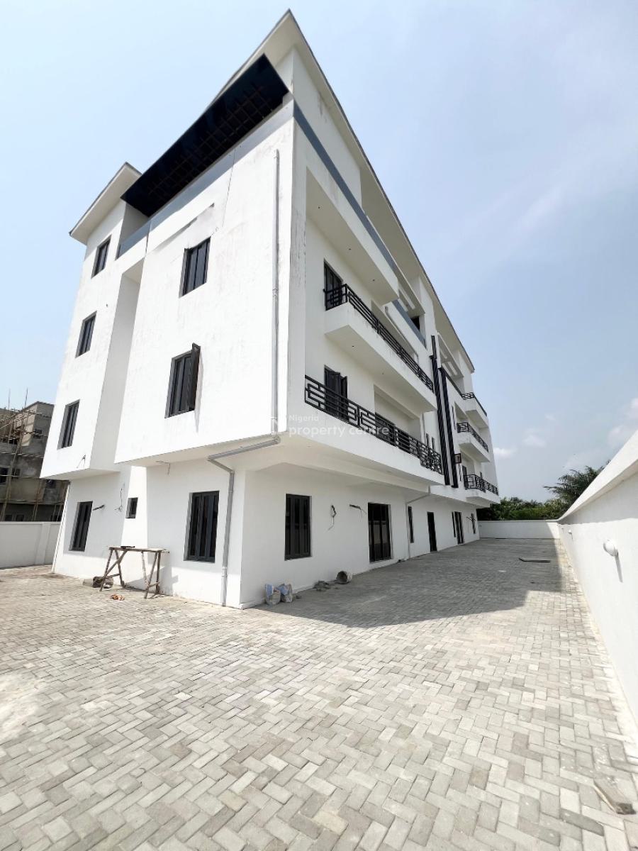 Ultra Spacious Newly Built Luxury Two Bedroom Apartment with Bq, Abijo, Ajah, Lagos, Flat / Apartment for Sale
