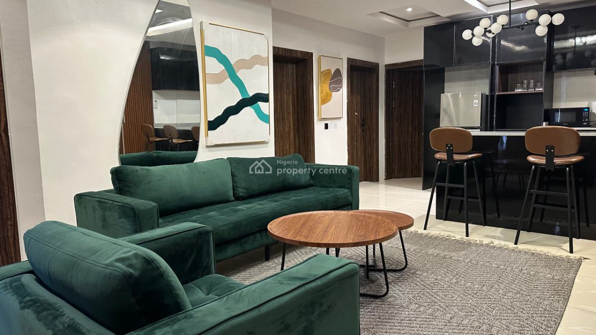 a Well Furnished 2or3 Bedroom Apartment, Ikate, Lekki, Lagos, House Short Let