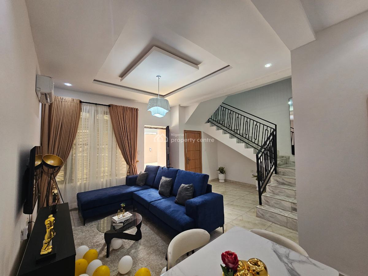 Brand New 4 Bedroom Terrace Duplex with Bq, Off Yetunde Brown, Ifako, Gbagada, Lagos, Terraced Duplex for Sale
