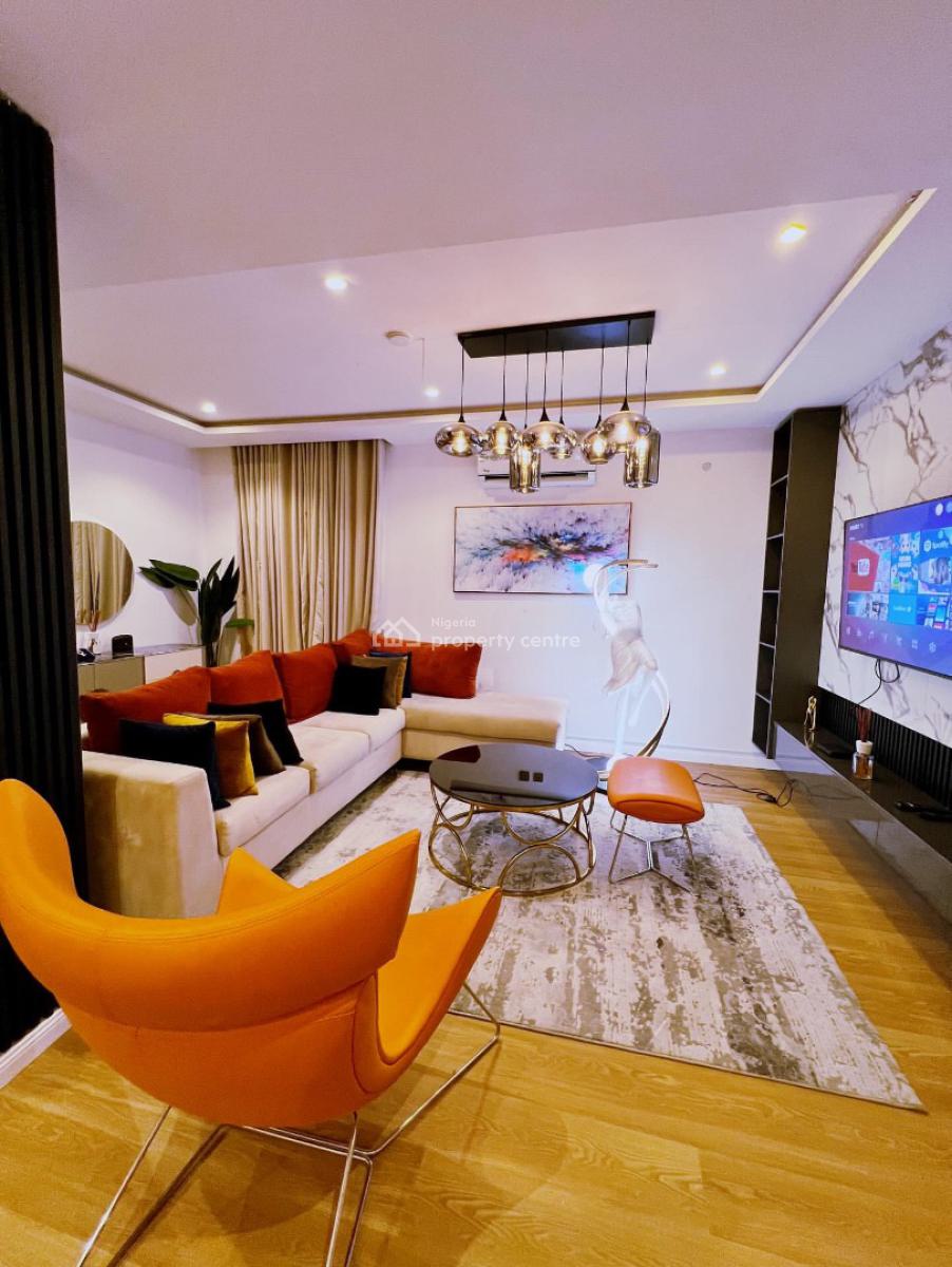 Luxury Furnished 1bedroom Apartment with Swimming Pool and Gym, Banana Island, Banana Island, Ikoyi, Lagos, Mini Flat (room and Parlour) for Rent