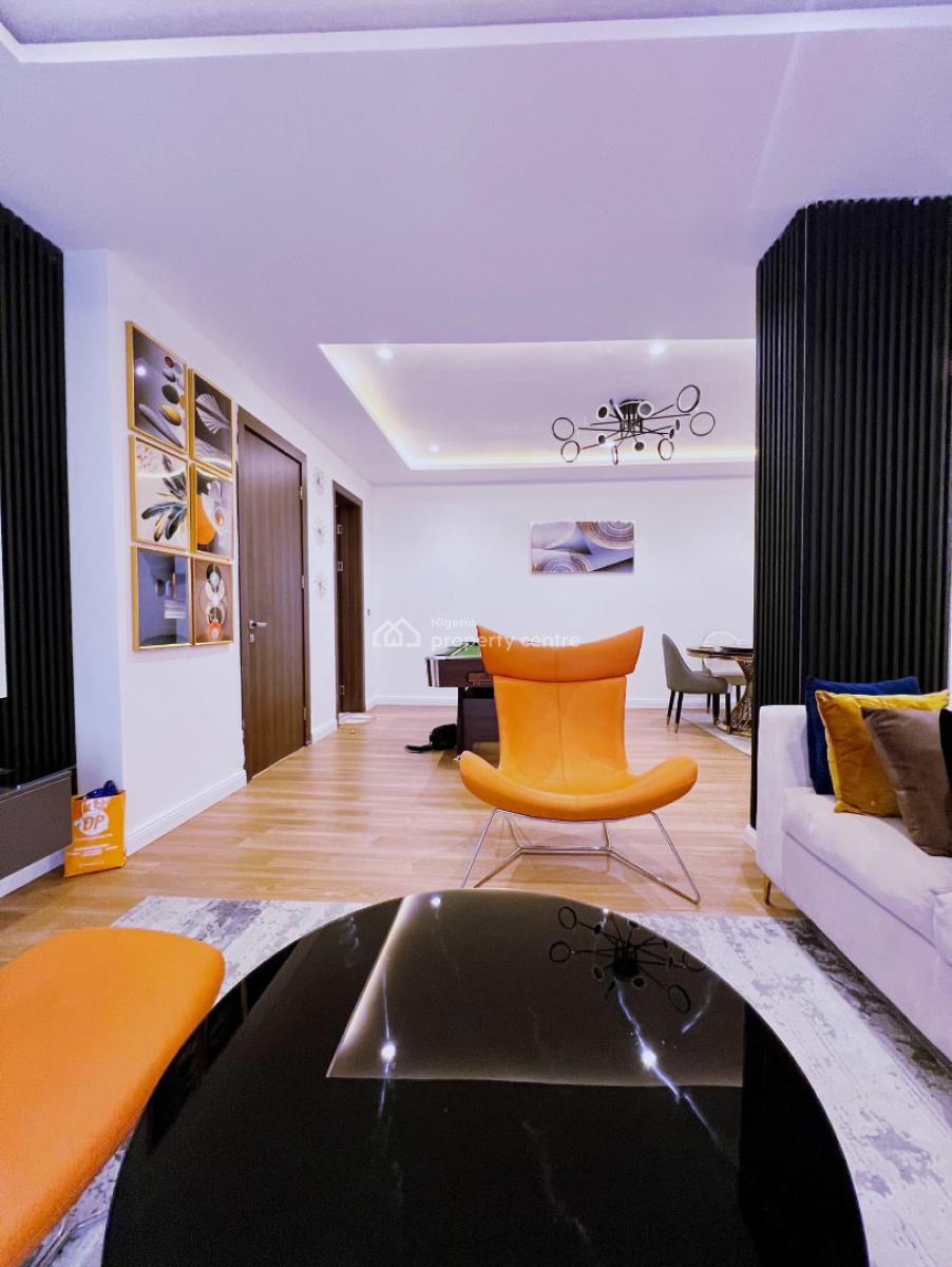 Luxury Furnished 1bedroom Apartment with Swimming Pool and Gym, Banana Island, Banana Island, Ikoyi, Lagos, Mini Flat (room and Parlour) for Rent