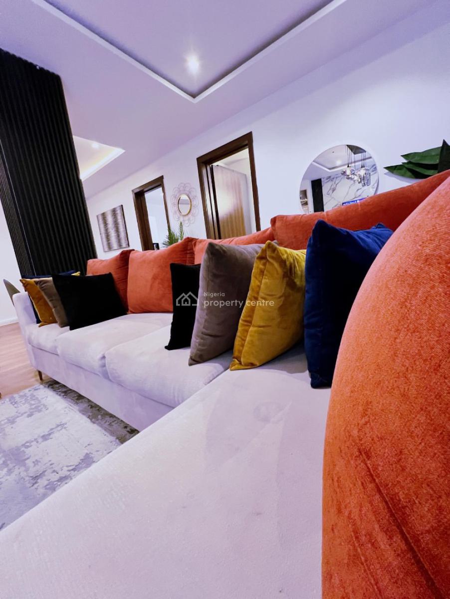 Luxury Furnished 1bedroom Apartment with Swimming Pool and Gym, Banana Island, Banana Island, Ikoyi, Lagos, Mini Flat (room and Parlour) for Rent