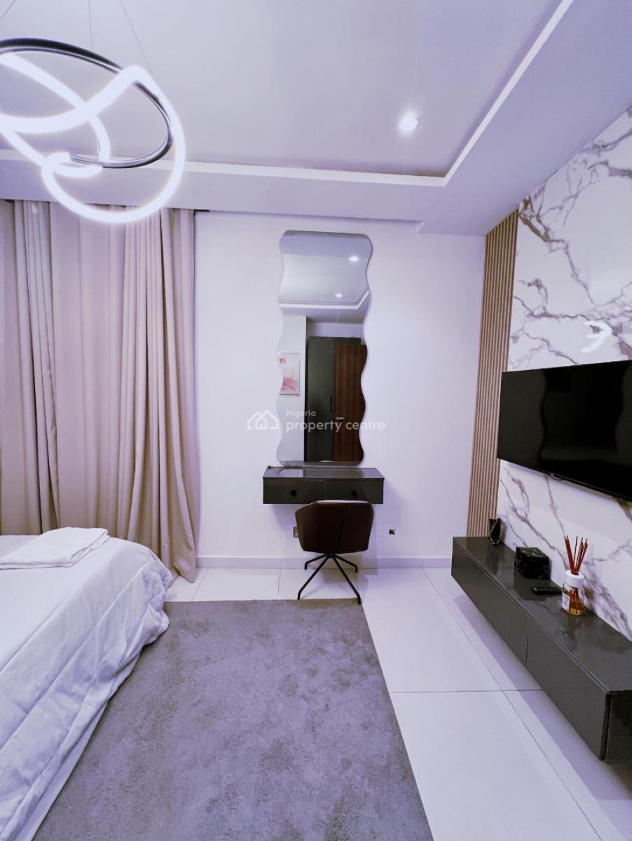 Luxury Furnished 1bedroom Apartment with Swimming Pool and Gym, Banana Island, Banana Island, Ikoyi, Lagos, Mini Flat (room and Parlour) for Rent