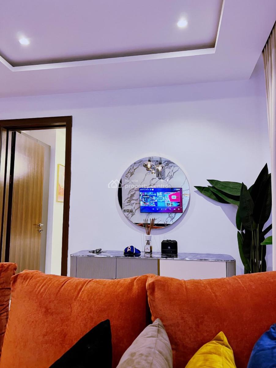 Luxury Furnished 1bedroom Apartment with Swimming Pool and Gym, Banana Island, Banana Island, Ikoyi, Lagos, Mini Flat (room and Parlour) for Rent