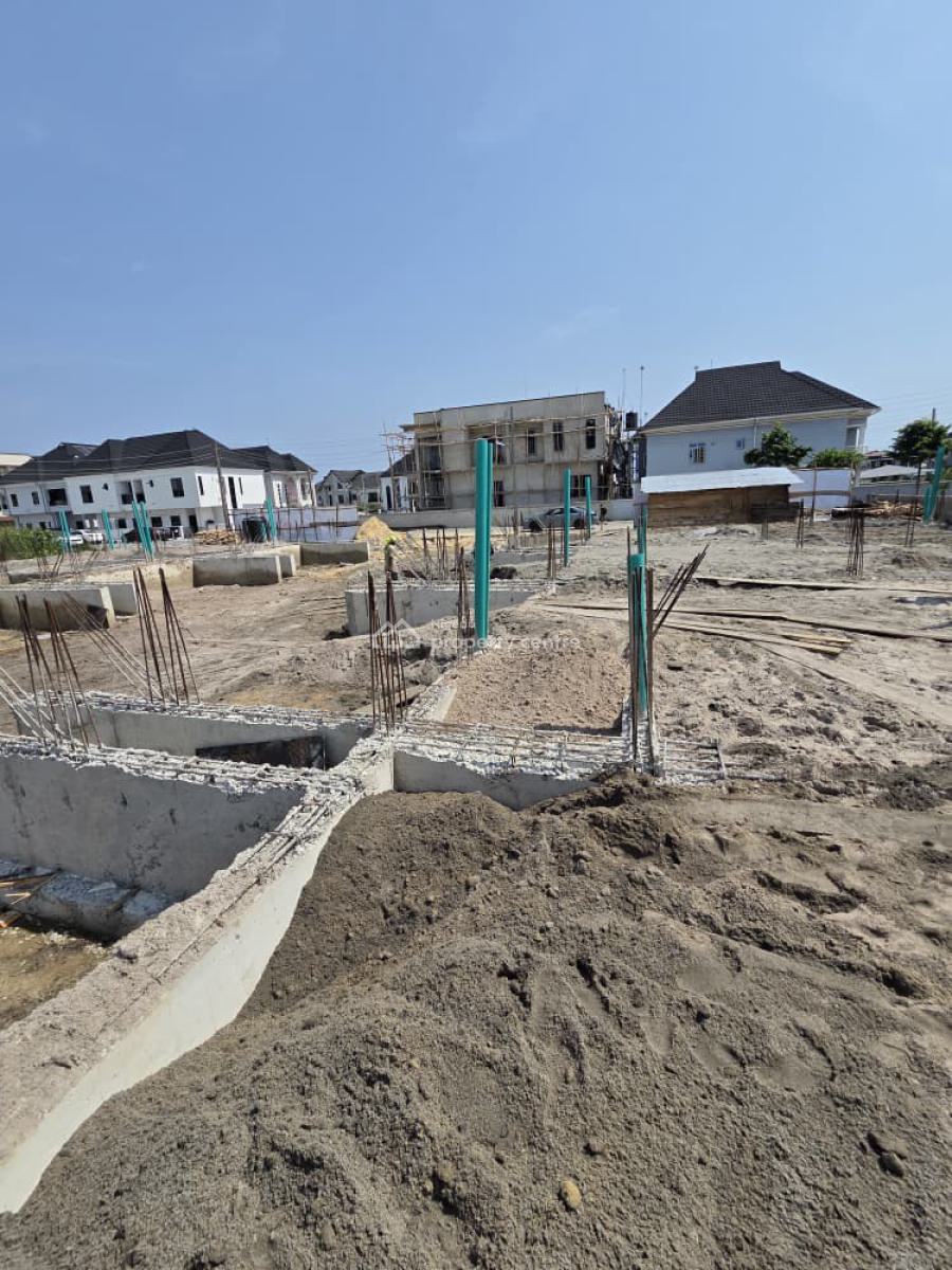 Own Secure Coastal Luxury Minutes From Victoria Island, Atican Beach Resort Estate, Few Minutes From Vi, Ogombo, Ajah, Lagos, Terraced Duplex for Sale