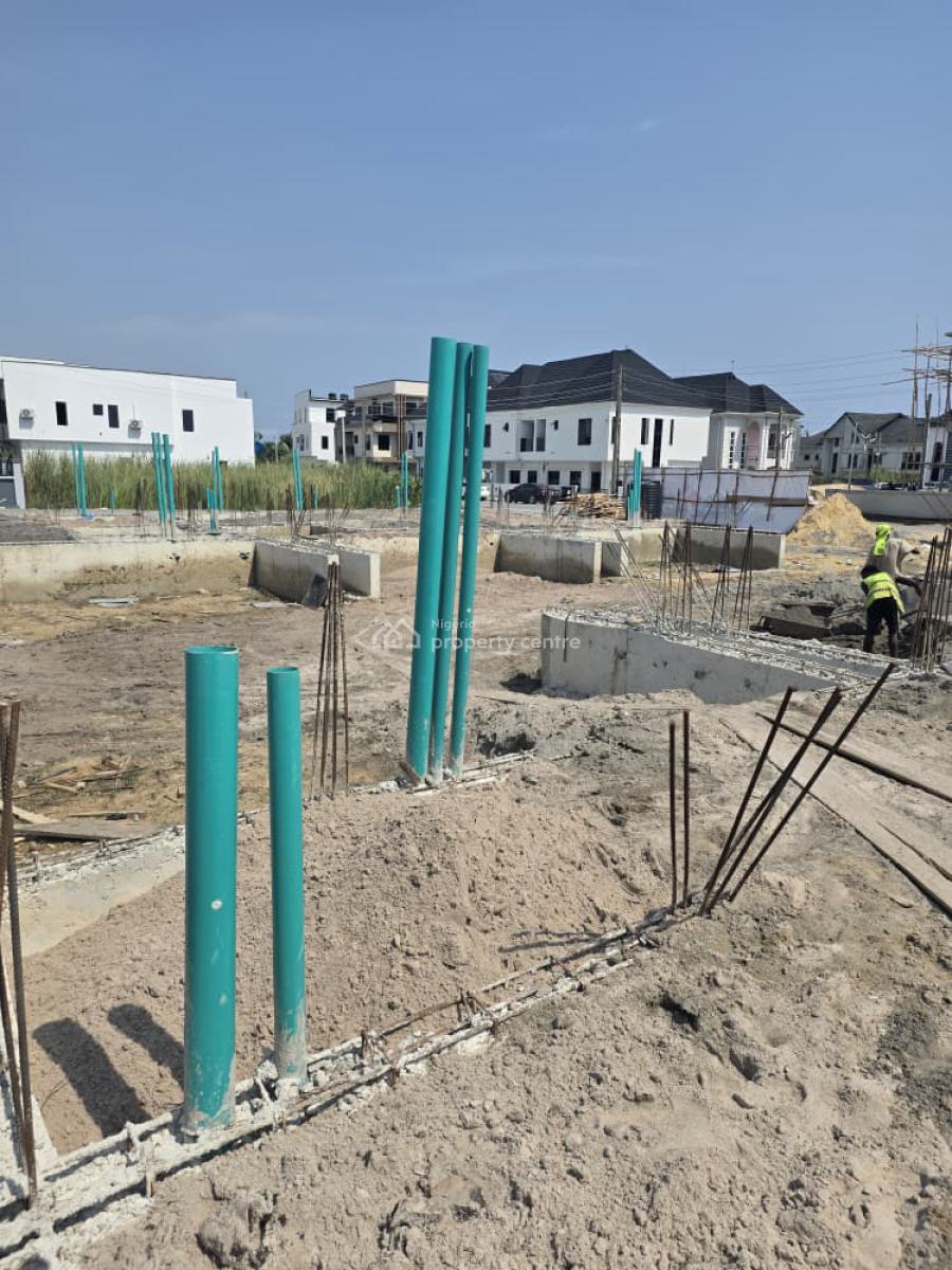 Own Secure Coastal Luxury Minutes From Victoria Island, Atican Beach Resort Estate, Few Minutes From Vi, Ogombo, Ajah, Lagos, Terraced Duplex for Sale