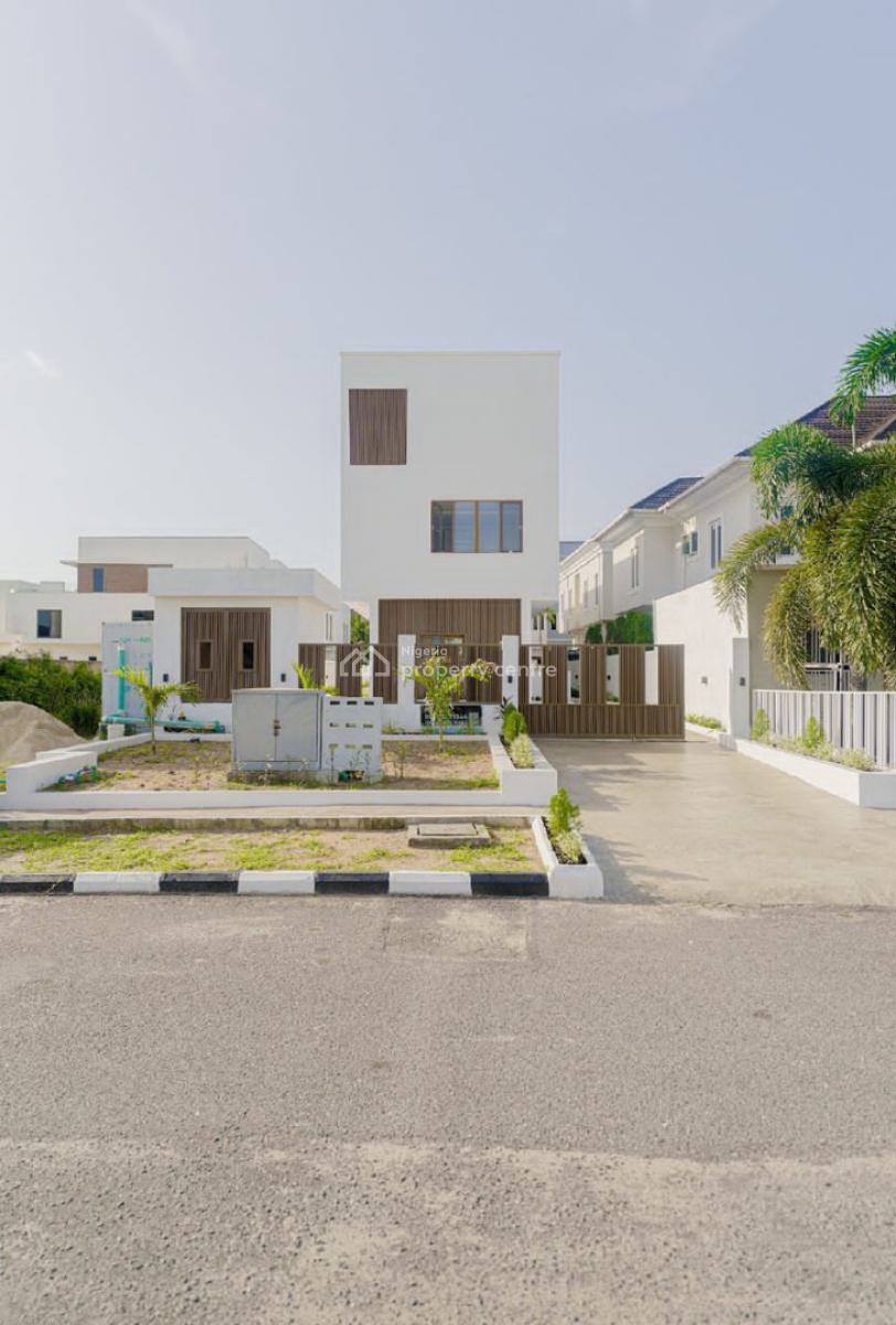 Contemporary 4 Bedrooms Fully Detached + Bq., Pinnacle Beach, Lekki, Lagos, Detached Duplex for Sale