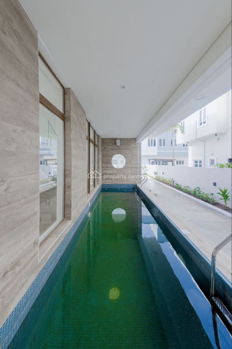 Contemporary 4 Bedrooms Fully Detached + Bq., Pinnacle Beach, Lekki, Lagos, Detached Duplex for Sale