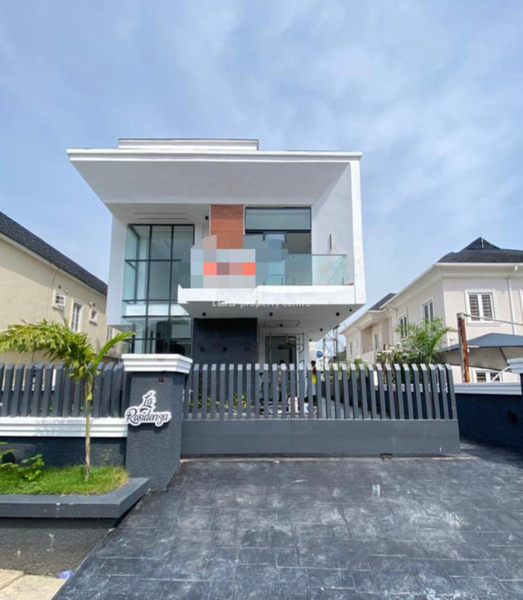 5 Bedroom Fully Detached with Bq-, Ikota, Lekki, Lagos, Detached Duplex for Sale