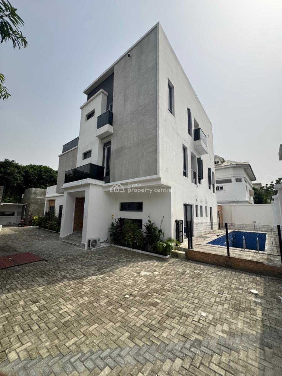 Majestic 6 Bedroom Detached Duplex with Swimming Pool, Gym, Fully Detached Duplex with a Room 2 Bqs, Swimming Pool, Gym, Library, Vgc, Lekki, Lagos, Detached Duplex for Sale