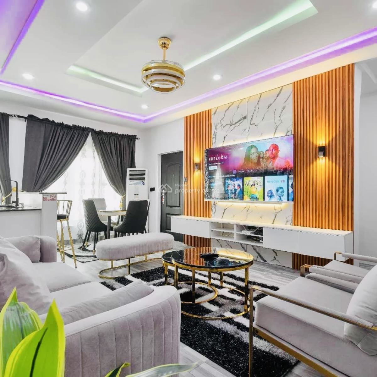 Furnished 2bedrooms Apartment Available, Nike Art Gallery, Lekki, Lagos, Flat / Apartment for Rent