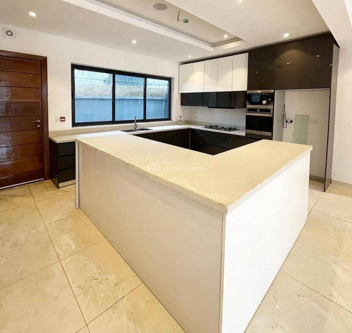 Tastefully Finished and Service 4bedroom Terrace with a Room Bq., Off Bourdillon, Ikoyi, Lagos, Terraced Duplex for Rent