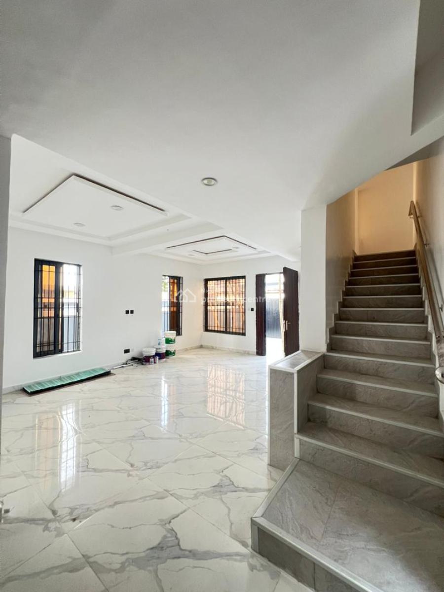 Well Built 5 Bedroom Semi Detached Duplex with a Room Bq, Lekki Phase 1, Lekki, Lagos, Semi-detached Duplex for Sale