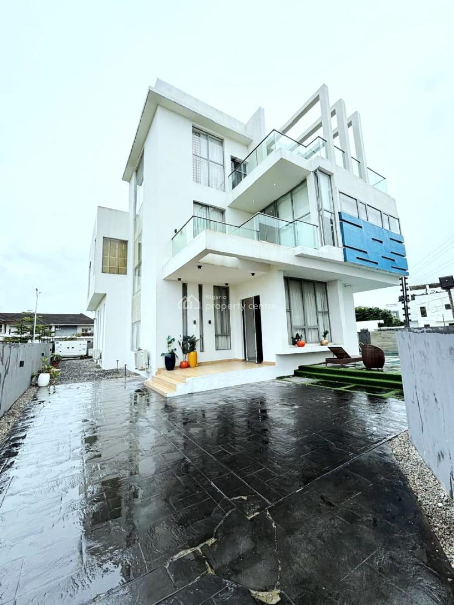 New Furnished 5 Bedroom Detached Duplex and Bq., Pinnock Beach Estate, Osapa, Lekki, Lagos, Detached Duplex for Sale