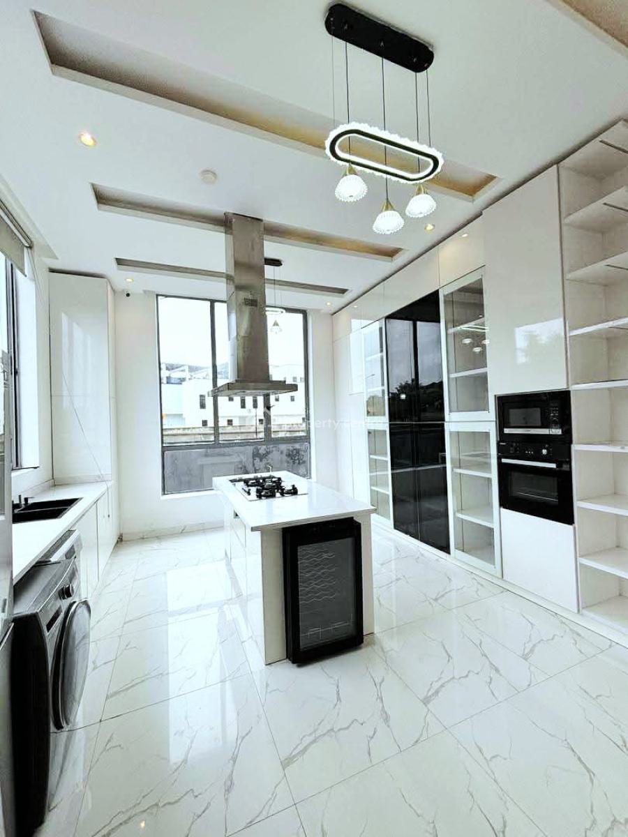 New Furnished 5 Bedroom Detached Duplex and Bq., Pinnock Beach Estate, Osapa, Lekki, Lagos, Detached Duplex for Sale