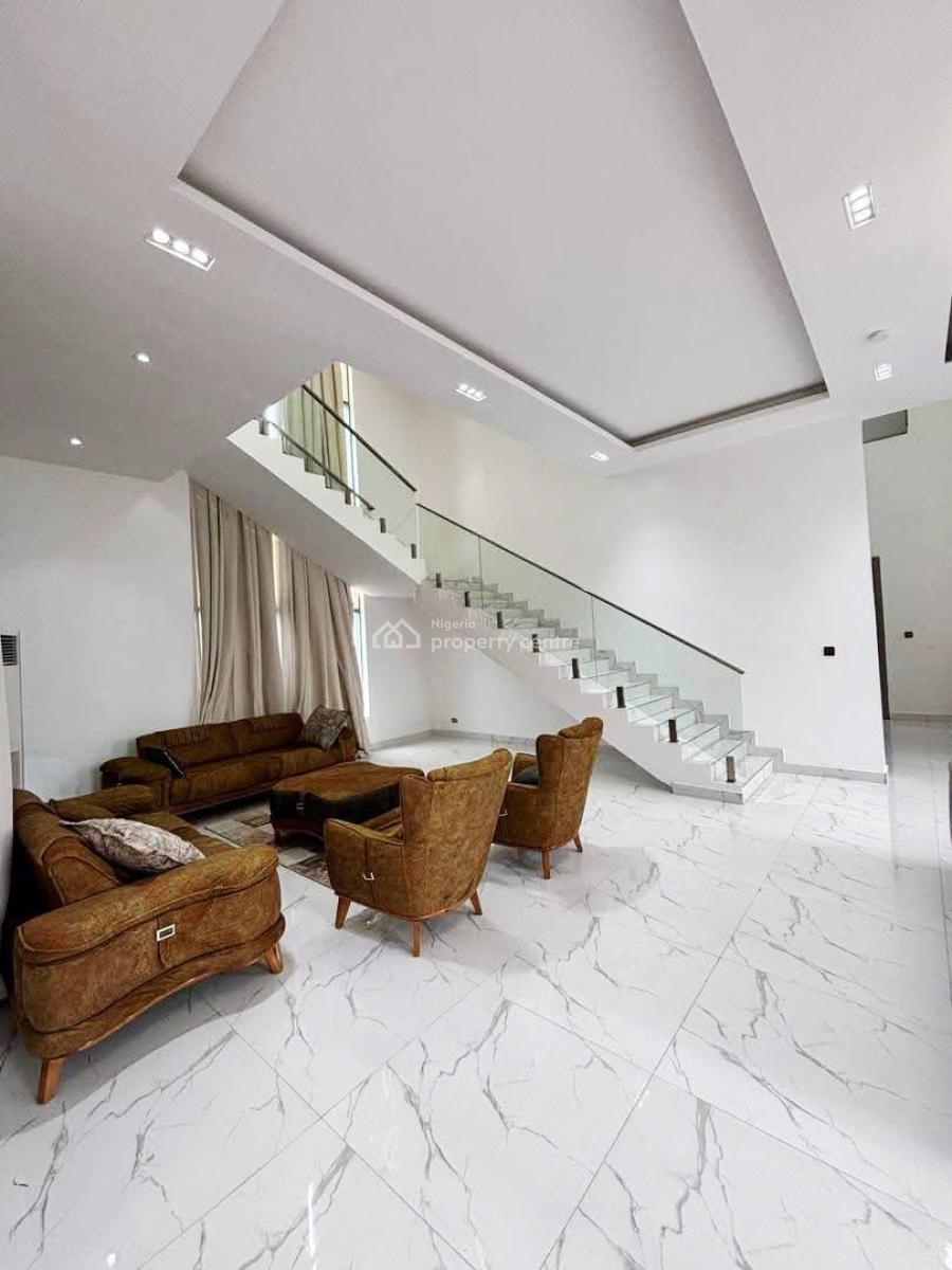 New Furnished 5 Bedroom Detached Duplex and Bq., Pinnock Beach Estate, Osapa, Lekki, Lagos, Detached Duplex for Sale