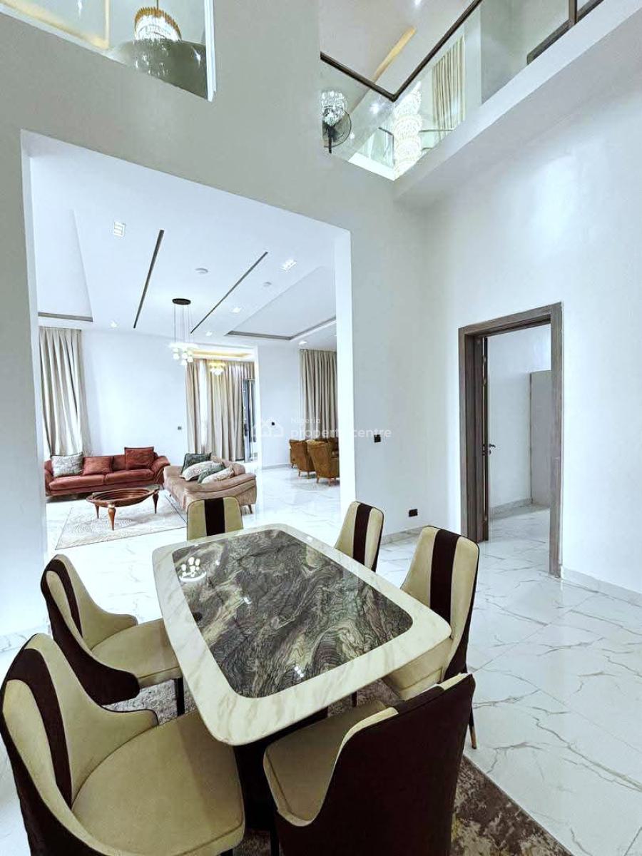 New Furnished 5 Bedroom Detached Duplex and Bq., Pinnock Beach Estate, Osapa, Lekki, Lagos, Detached Duplex for Sale