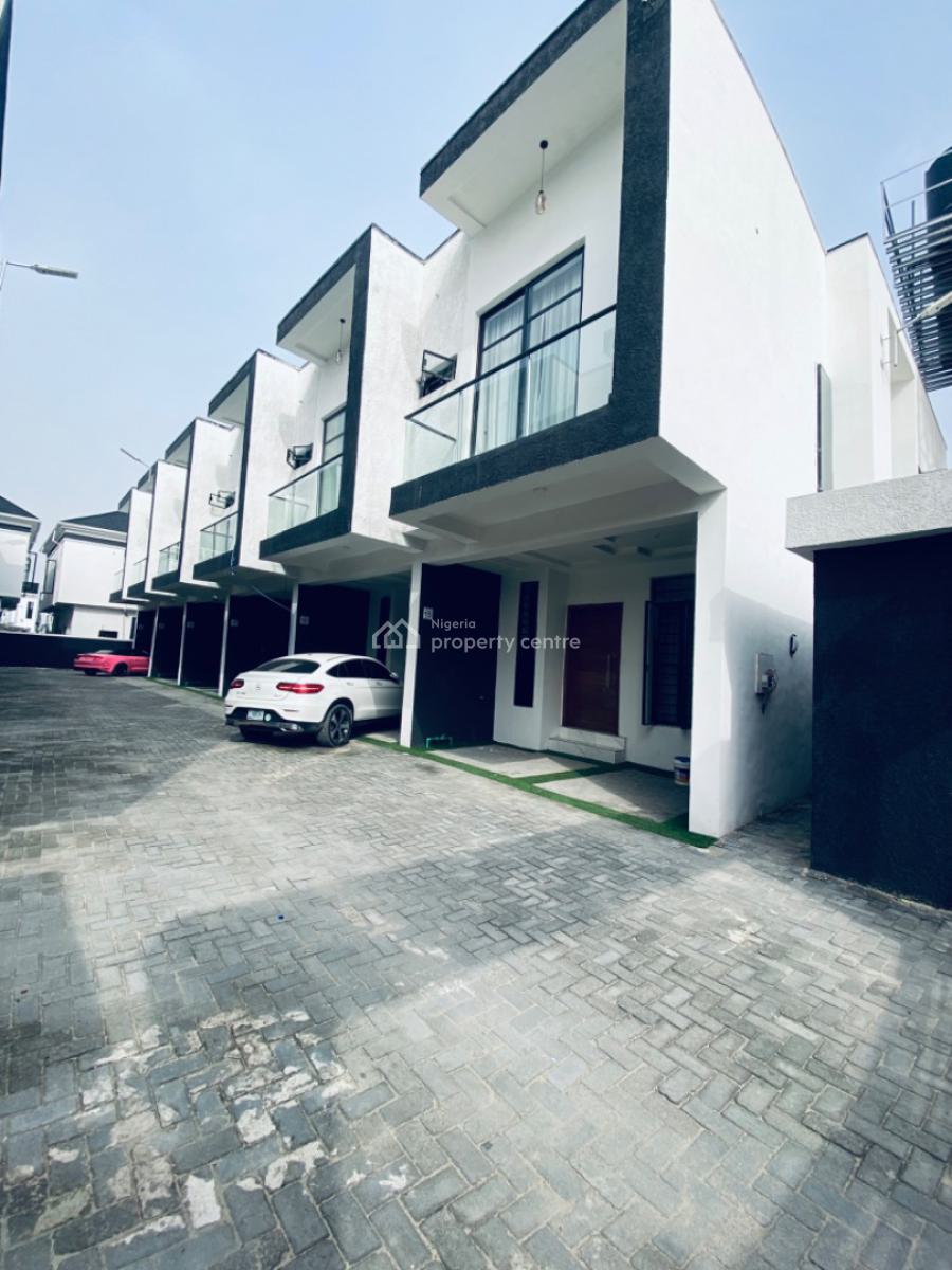 Bran New 3 Bedrooms Terrace Duplex, Ikota Lekki, Ikota, Lekki, Lagos, Terraced Duplex for Rent