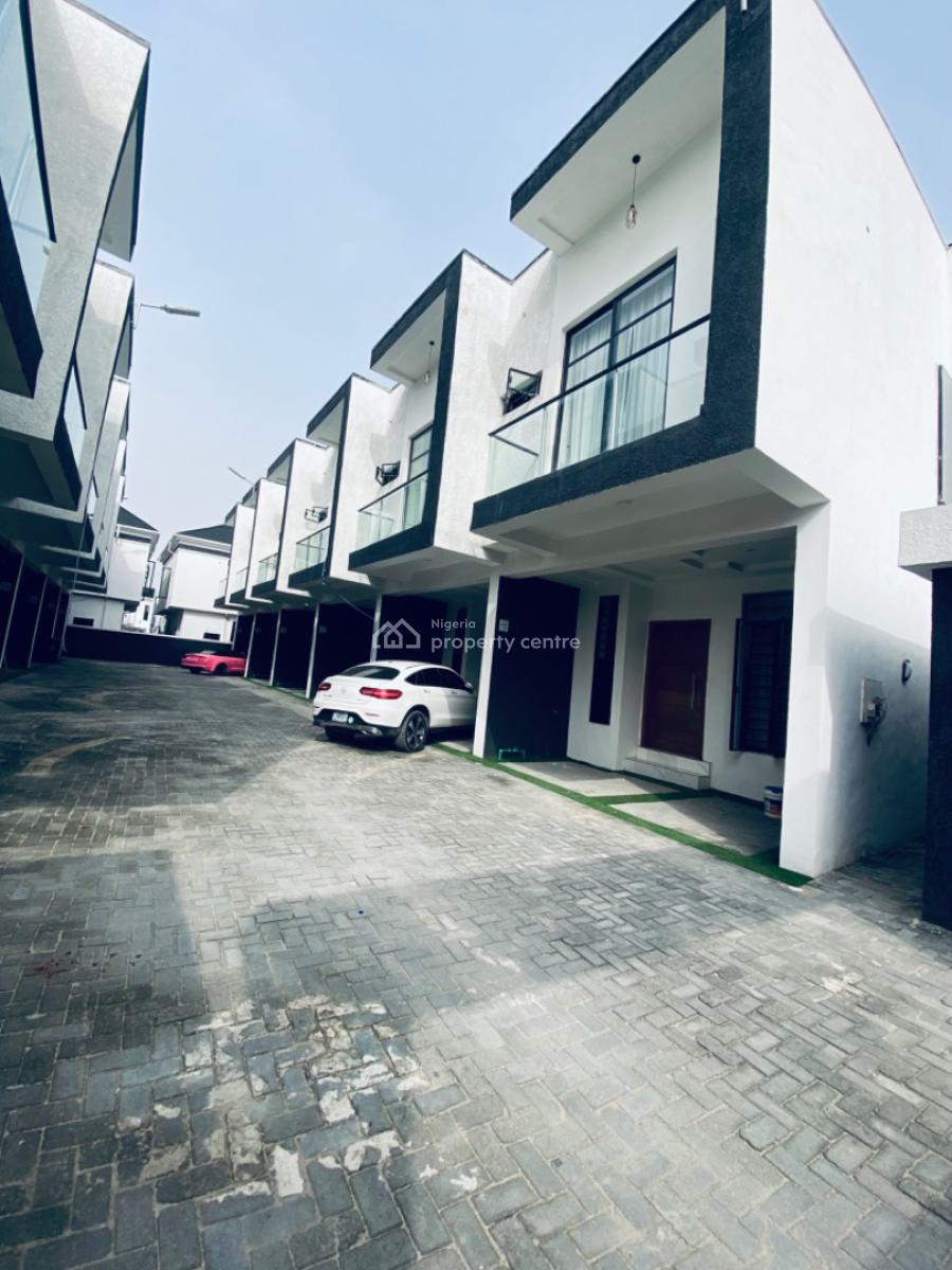 Bran New 3 Bedrooms Terrace Duplex, Ikota Lekki, Ikota, Lekki, Lagos, Terraced Duplex for Rent