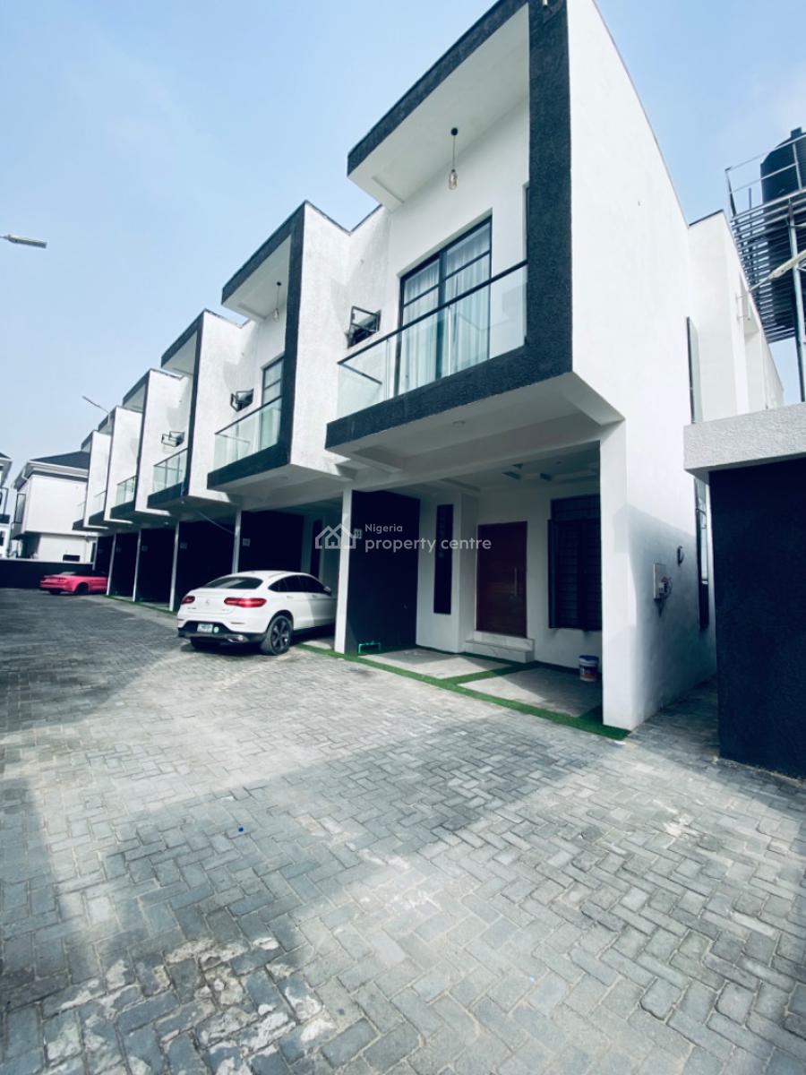 Bran New 3 Bedrooms Terrace Duplex, Ikota Lekki, Ikota, Lekki, Lagos, Terraced Duplex for Rent
