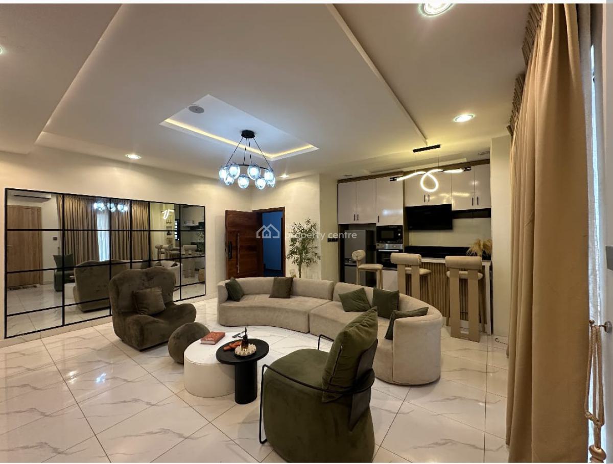 Furnished  3-bnedroom Apartment, Ikate Elegushi, Lekki, Lagos, Flat / Apartment for Rent