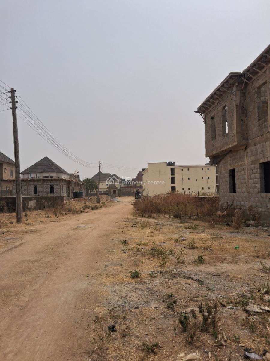 4 Bedroom Fully Detached Duplex Carcass with 2 Parlours, Along Voice of Nigeria Road, Airport Road, Abuja, Lugbe District, Abuja, Detached Duplex for Sale