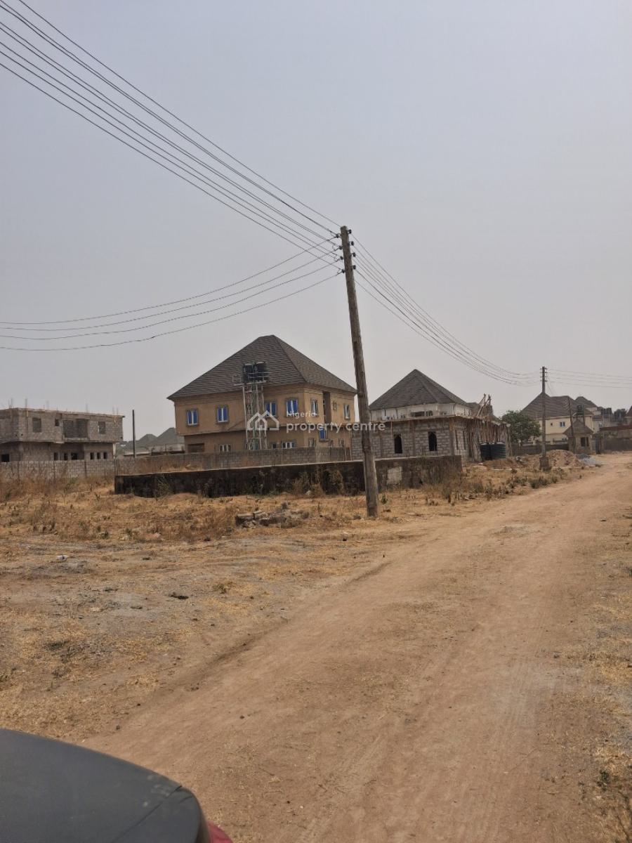 4 Bedroom Fully Detached Duplex Carcass with 2 Parlours, Along Voice of Nigeria Road, Airport Road, Abuja, Lugbe District, Abuja, Detached Duplex for Sale