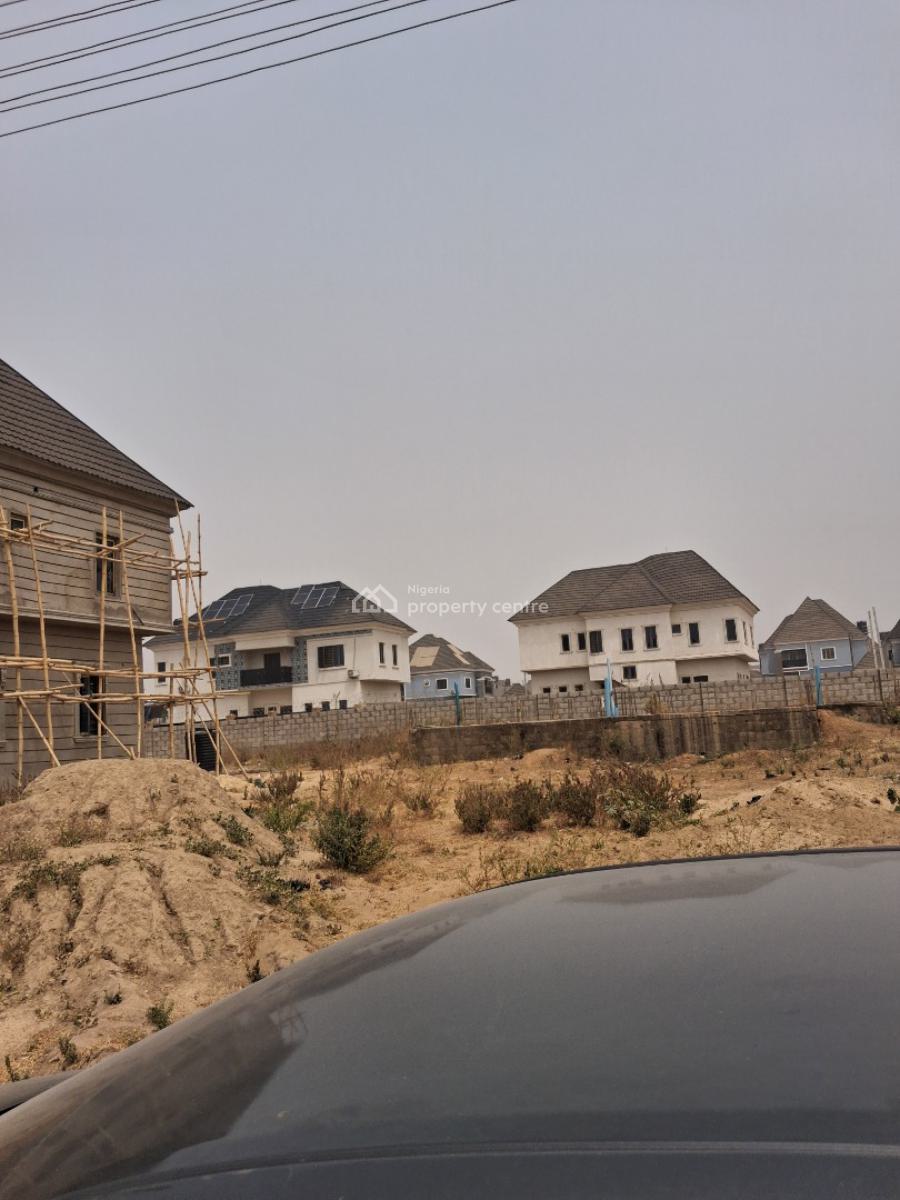 4 Bedroom Fully Detached Duplex Carcass with 2 Parlours, Along Voice of Nigeria Road, Airport Road, Abuja, Lugbe District, Abuja, Detached Duplex for Sale