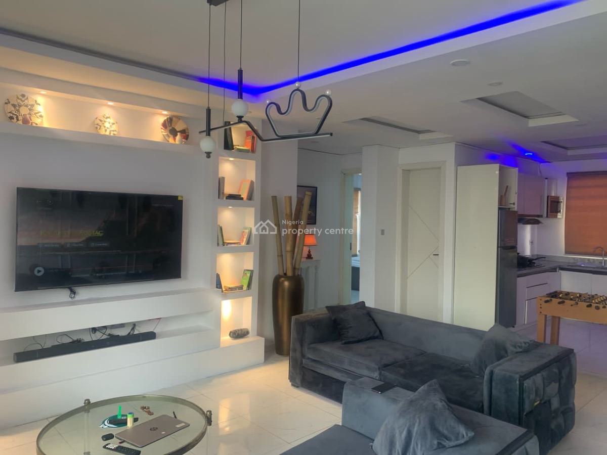 Furnished 2 Bedrooms Apartment with an Inverter, Ikota Lekki, Ikota, Lekki, Lagos, Flat / Apartment for Rent