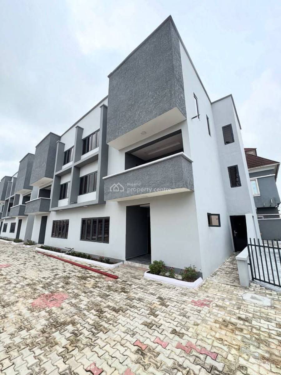 Spacious 4bedroom Terrace Duplex with Bq, Spg Ologolo, Lekki, Lagos, Flat / Apartment for Rent