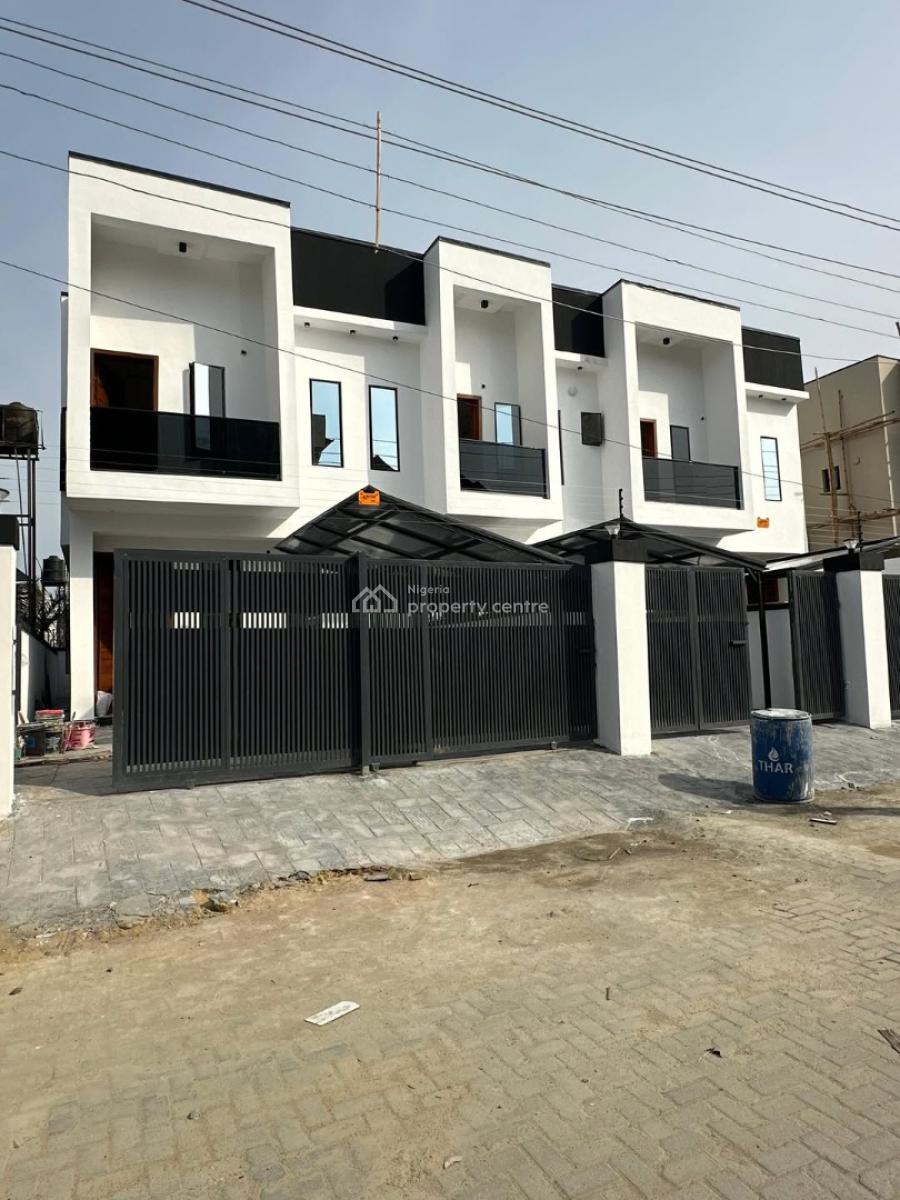Two Bedroom Terrace Duplex with Bq, Sangotedo, Ajah, Lagos, Terraced Duplex for Sale