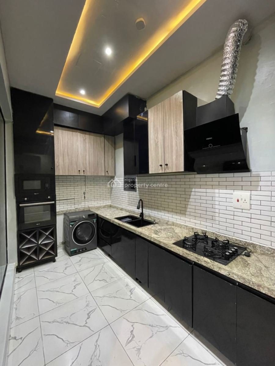 Exquisitely Furnished 3-bdr Serviced Apartment +bq, Inverter, Solar Ge, Off Gbangbala Street, Ikate Elegushi, Lekki, Lagos, Flat / Apartment for Sale