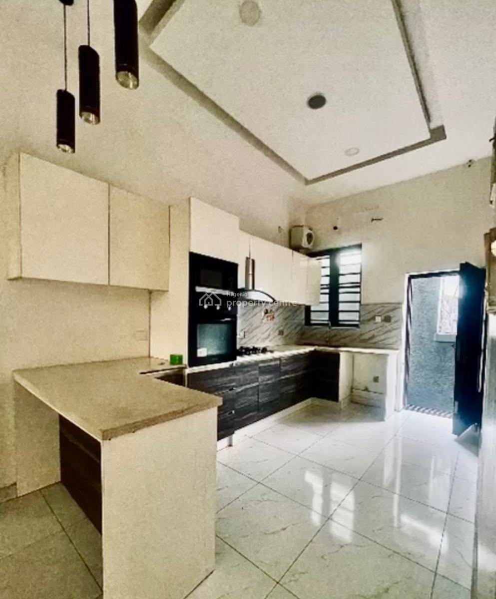 Self Service with Ample Parking Space and Open Plan Kitchen, Lekki Palm City, Ado, Ajah, Lagos, Terraced Duplex for Rent