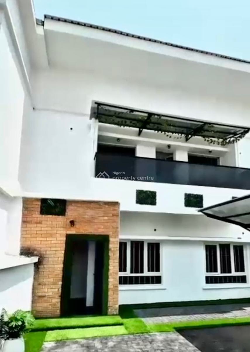 Newly Renovated with Lample Parking Space, Private Compound Plus a B Q, G R a, Ikota, Lekki, Lagos, Terraced Duplex for Sale