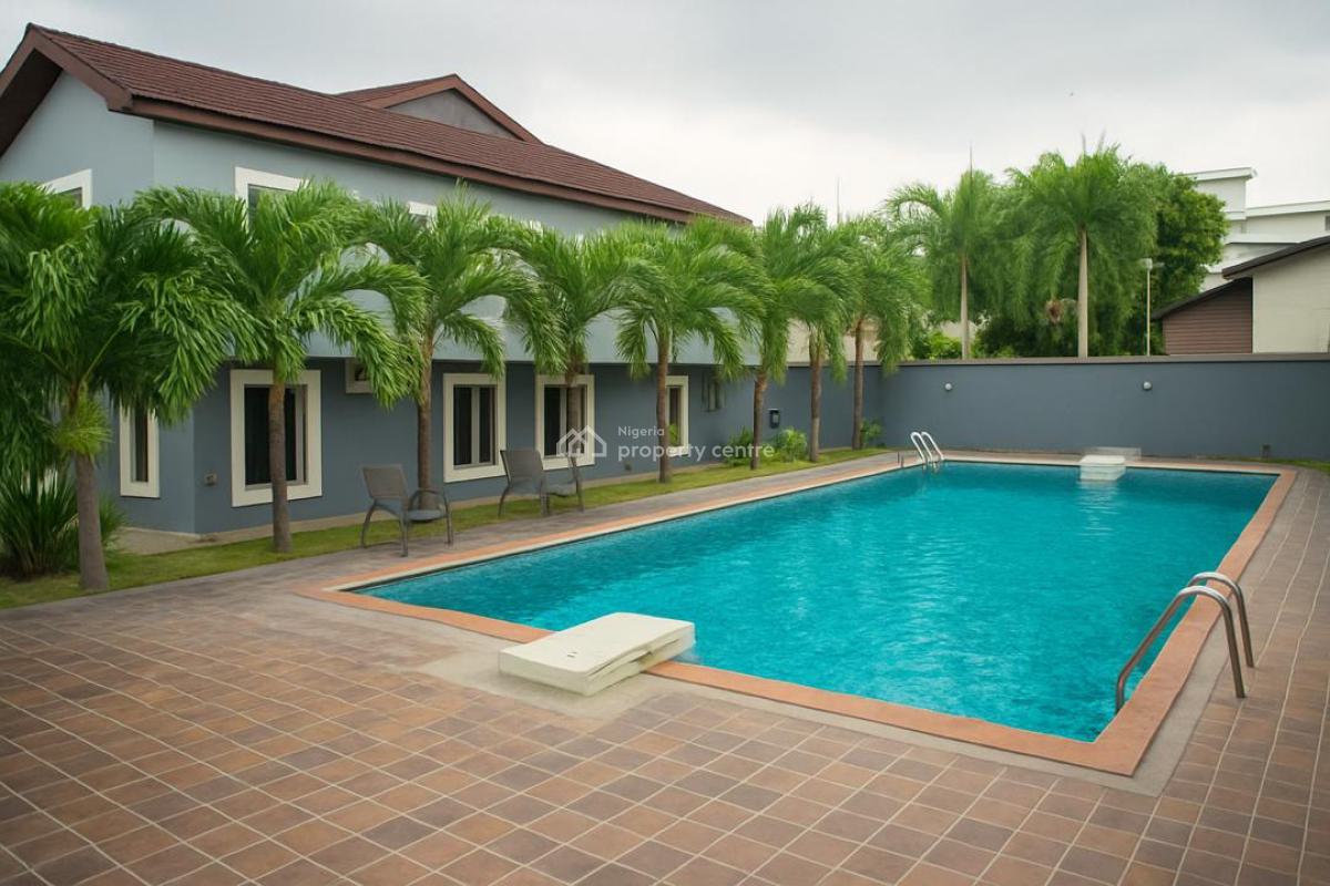 Fully Furnished Studio Flat, Royal Palm Drive, Osborne Phase 2, Osborne, Ikoyi, Lagos, Self Contain (single Rooms) for Rent