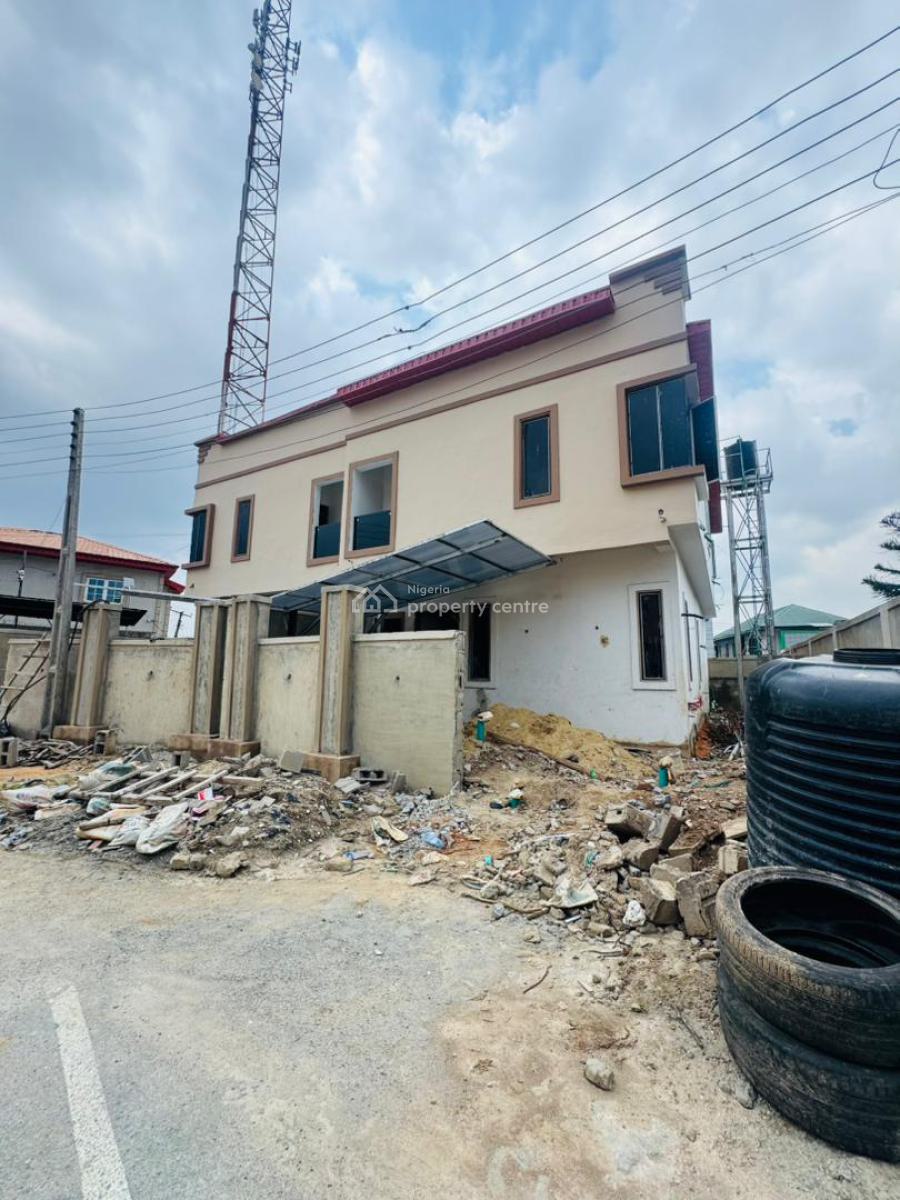 Newly Built 4 Bedroom Semi Detached Duplex with Bq, Alausa, Ikeja, Lagos, Semi-detached Duplex for Sale