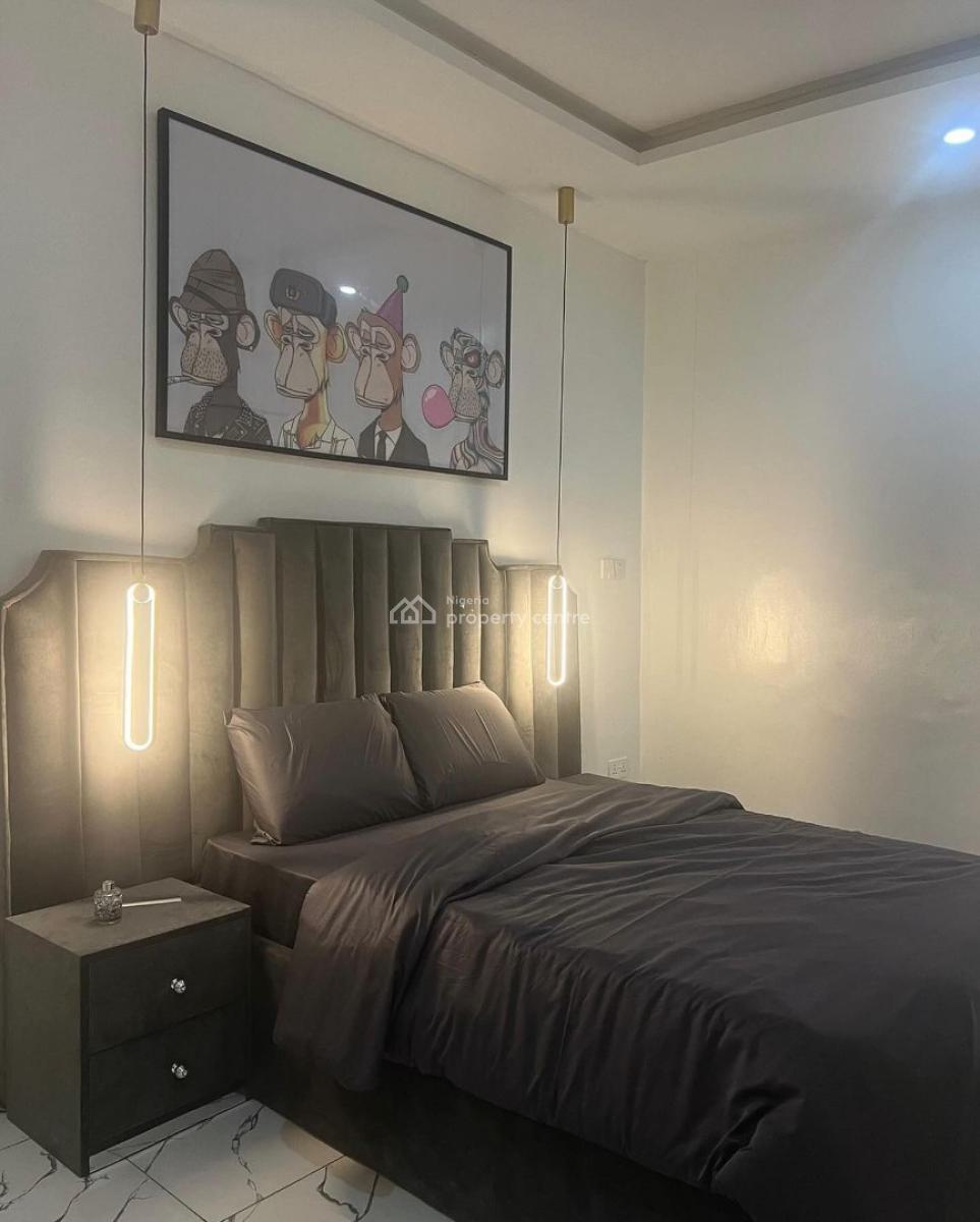 Short-spot Roselyn 3 Bedroom Duplex Apartment, Gbangbala Street, Ikate, Lekki, Lagos, Flat / Apartment Short Let